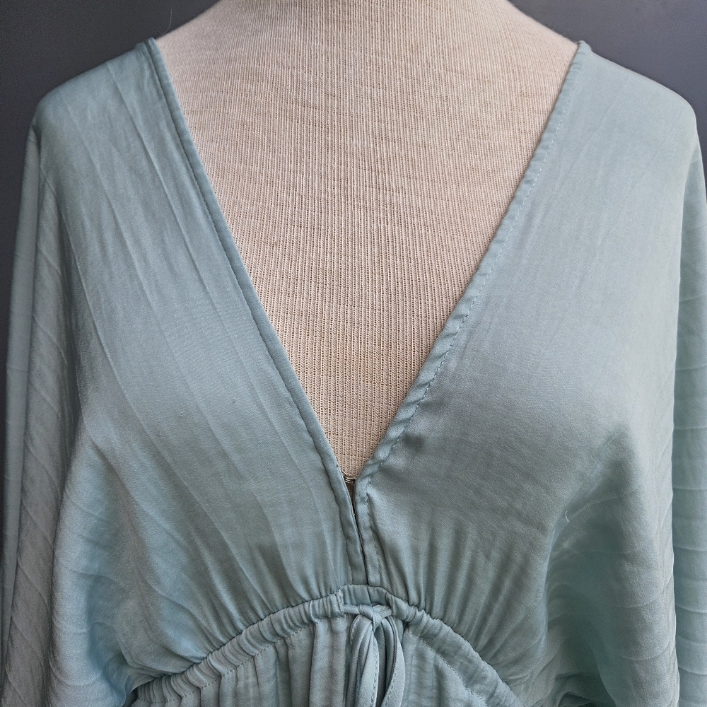 Free People Elouise Self-Tie Blouse Size-XS - Picture 5 of 13